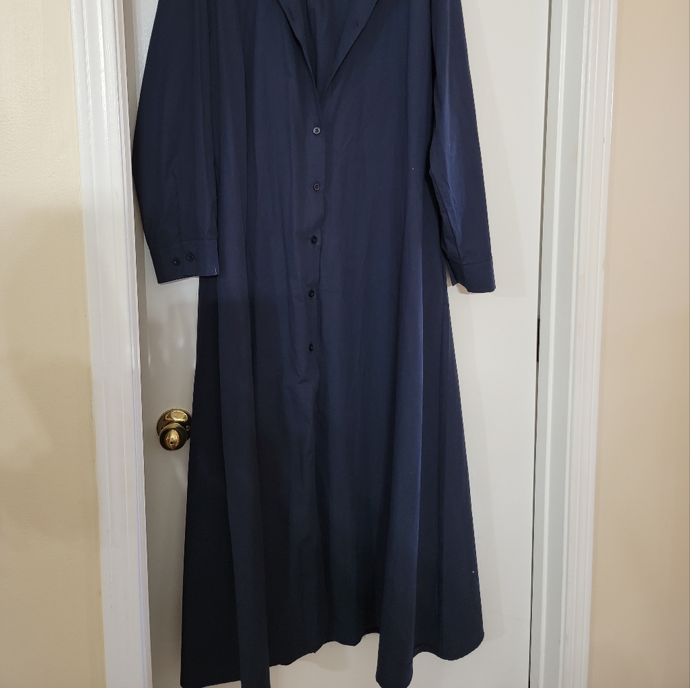 Plus Size Cotton Maxi Dress